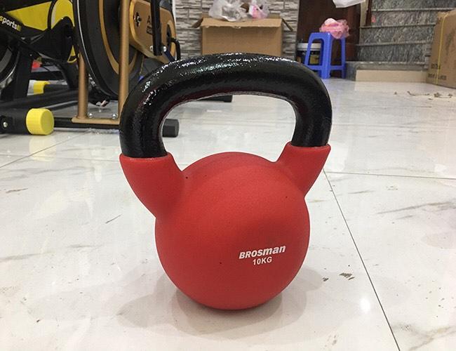 Tạ ấm, tạ chuông tập squat mông đùi Các Loại 4KG Đến 10KG CAO CẤP KETTLEBELL