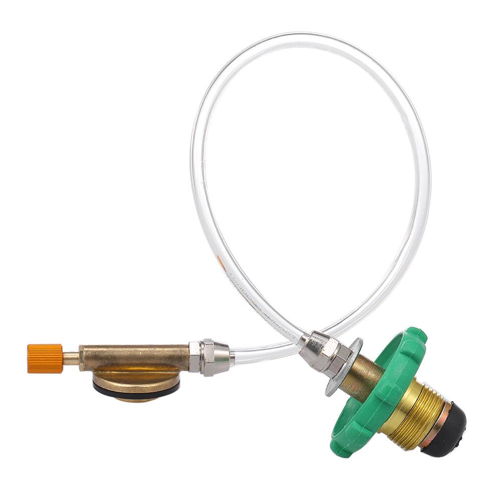 Bộ Chuyển Đổi Nạp Propane Cho Bếp Cắm Trại Khớp Nối Bình Xi Lanh Phẳng