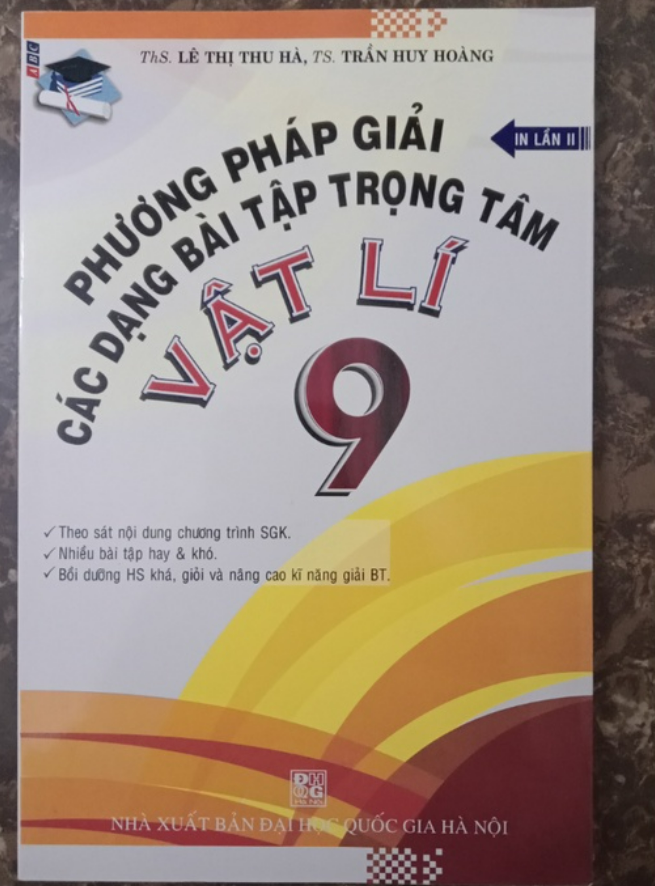 Sách Phương Pháp Giải Các Dạng Bài Tập Trọng Tâm Vật Lí 9