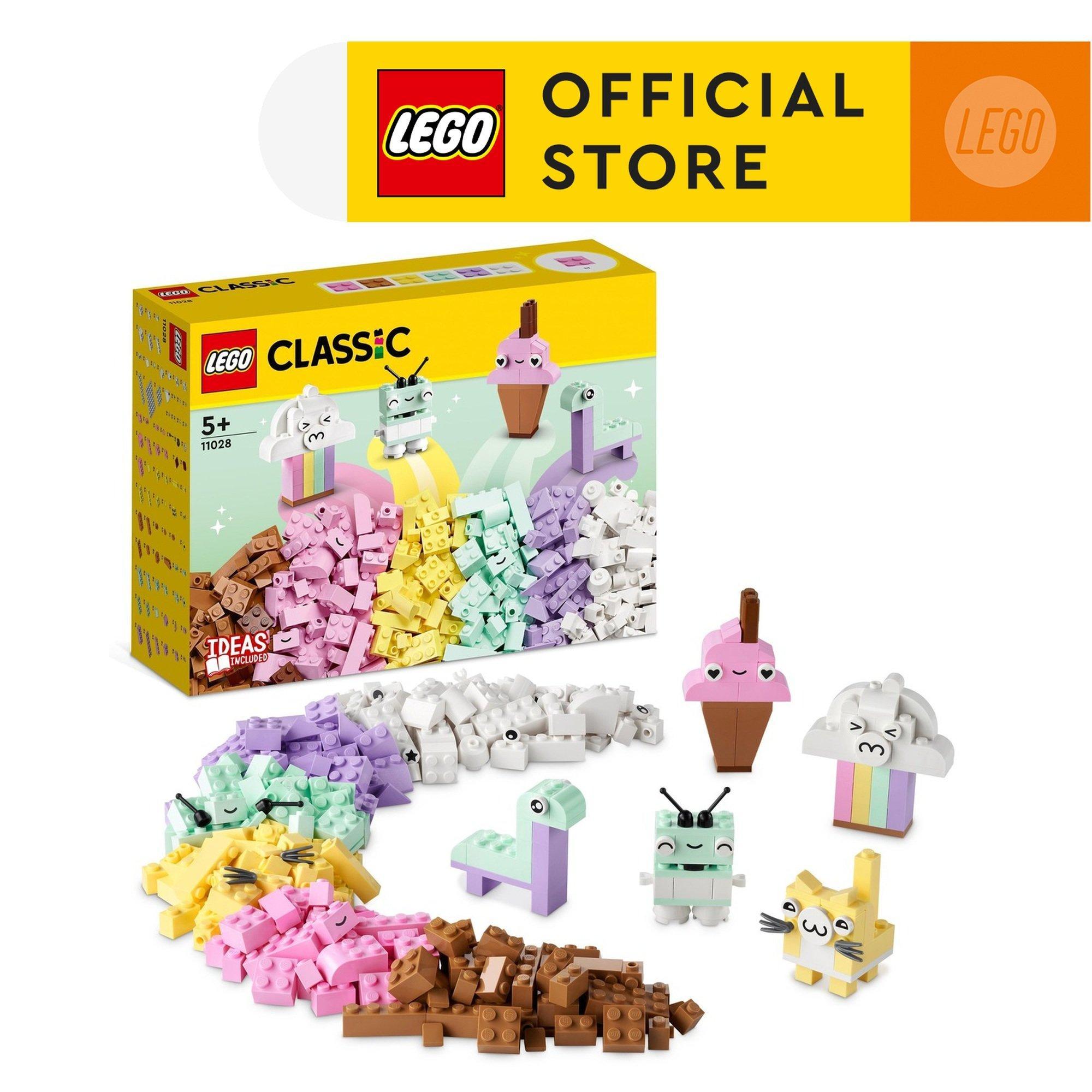 LEGO Classic 11028 Bộ Gạch Sáng Tạo Pastel Dễ Thương (333 chi tiết)