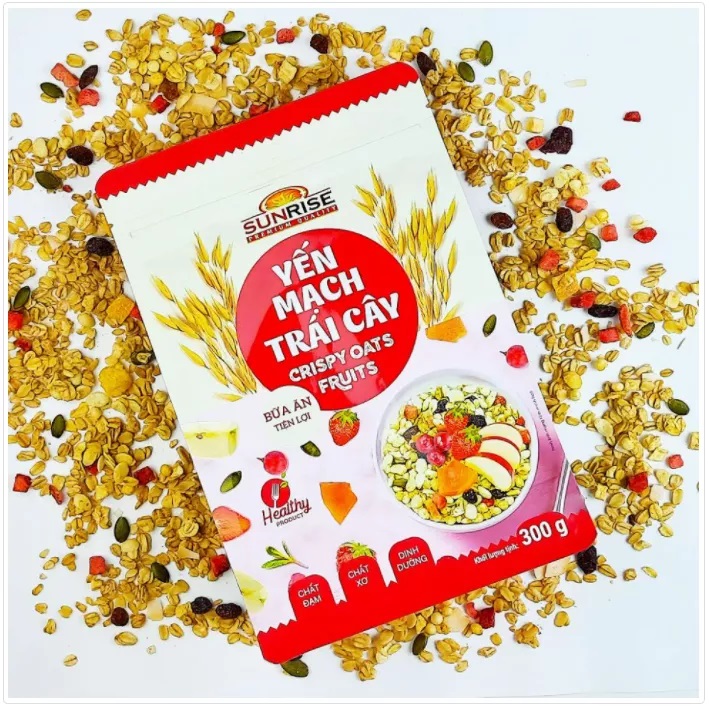 YẾN MẠCH TRÁI CÂY GRANOLA SUNRISE 300G