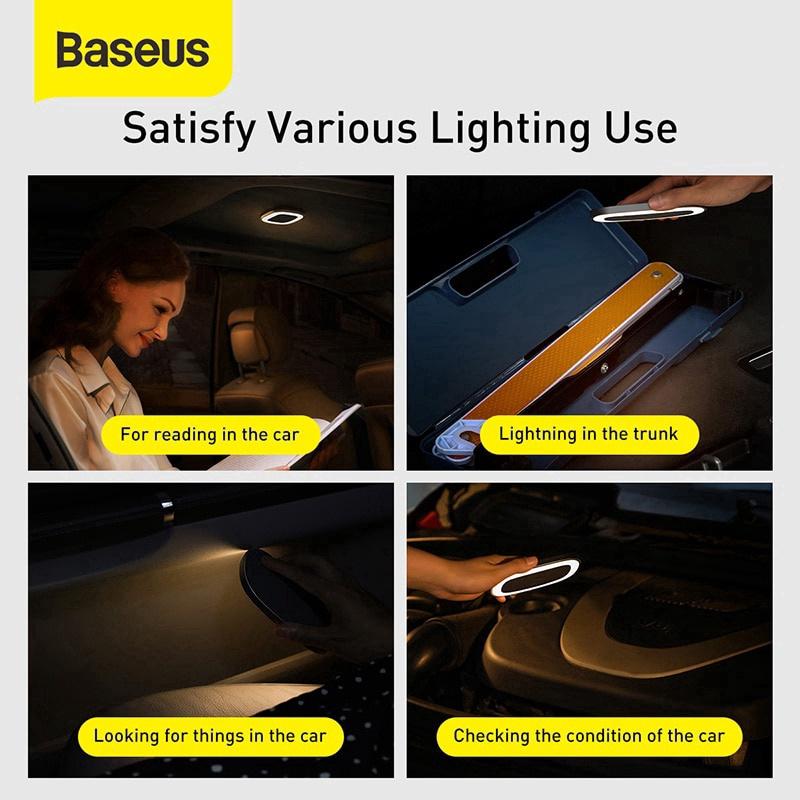 Đèn trần oto baseus - đèn led thông minh trong xe hơi ô tô cao cấp