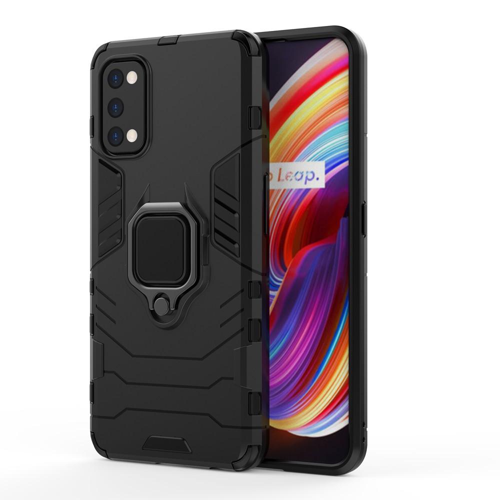 Ốp lưng cho Realme 7 7i 7 Pro C17 iron man chống sốc kèm nhẫn xoay chống xem video bảo vệ camera
