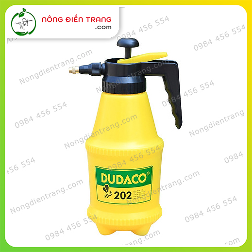 Bình xịt tưới cây DUDACO cao cấp, chất lượng cao - Bình 1 Lít/ 2 Lít - Bình xịt nước tưới cây, tưới hoa phong lan, hoa kiểng; Bình tươi cây phun sương | VTNN Nông Điền Trang