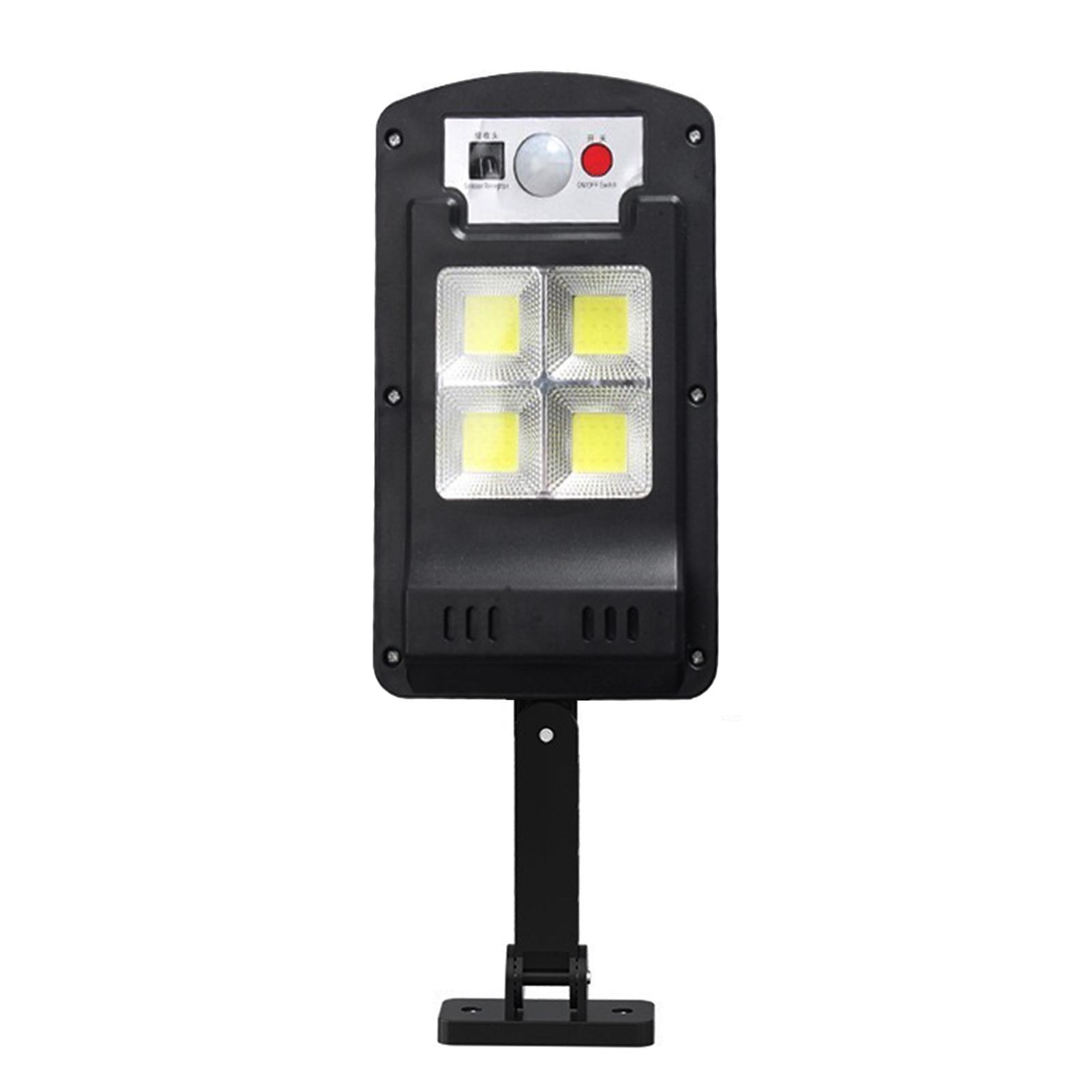 Đèn LED cảm biến chuyển động chạy bằng năng lượng mặt trời với điều khiển từ xa 3 chế độ Không thấm nước Kích thước nhỏ
