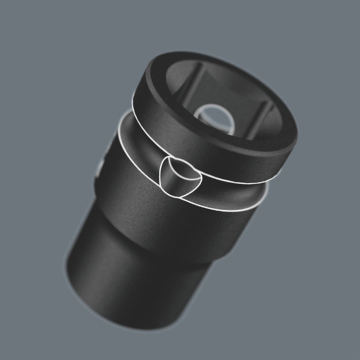 Đầu tuýp 13mm x 38mm Impaktor 8790 C Impaktor socket với đầu vào 1/2" Wera 05004570001