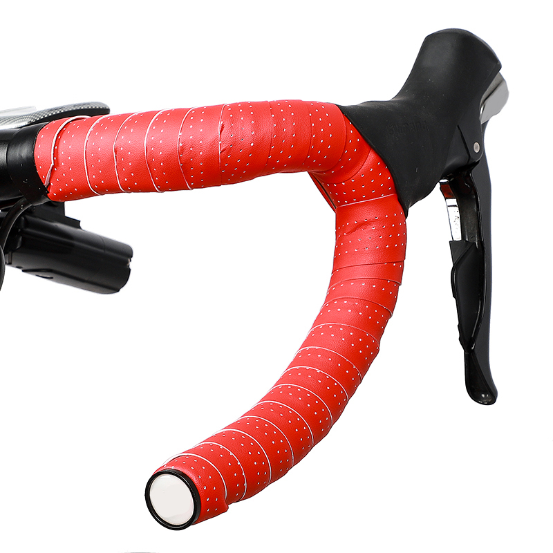 Dây Quấn Ghi Đông Xe Đạp Bằng Da PU Có Lỗ Thoáng Khí Cho Xe Đạp MTB