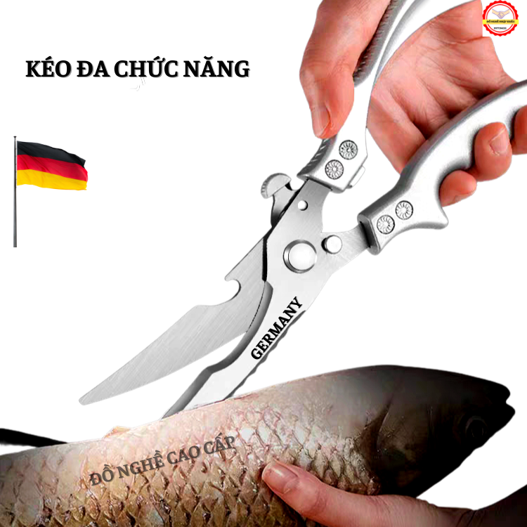 Kéo cộng lực chuyên dụng cắt xương gà hàng cao cấp GERMANY