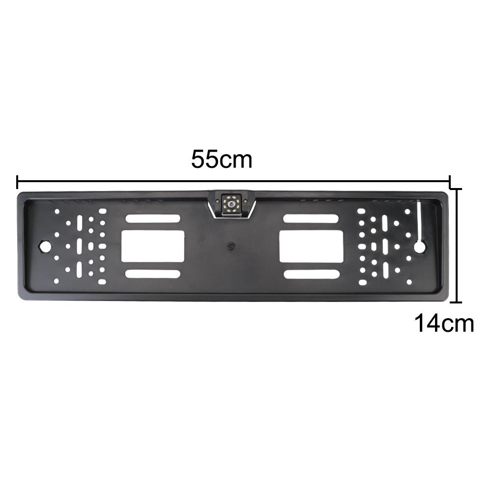 Bộ 4/8 đèn LED gắn biển số xe hơi hỗ trợ nhìn ban đêm
