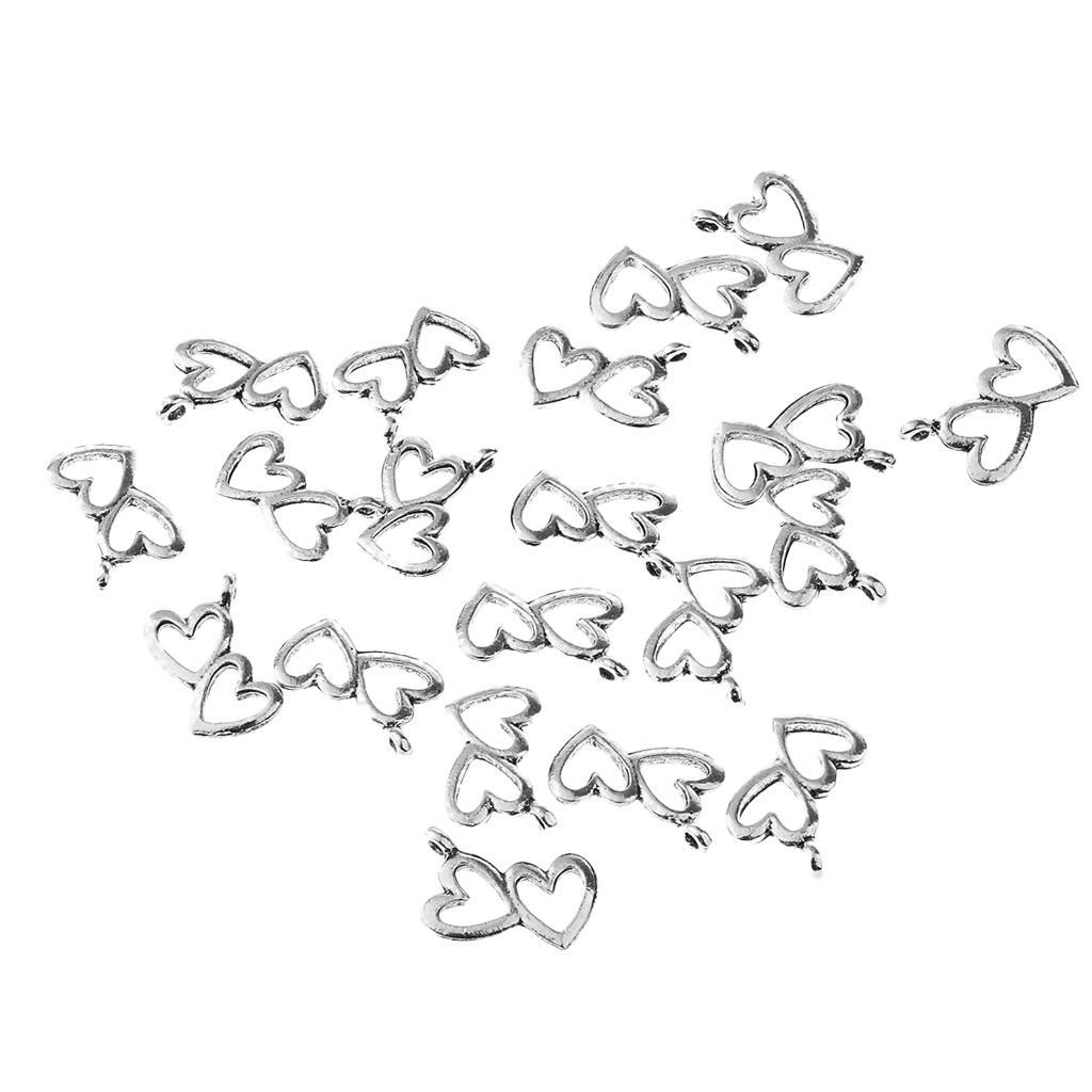 20 Pieces Charms Pendant Findings Beads Jewelry Making Crafts