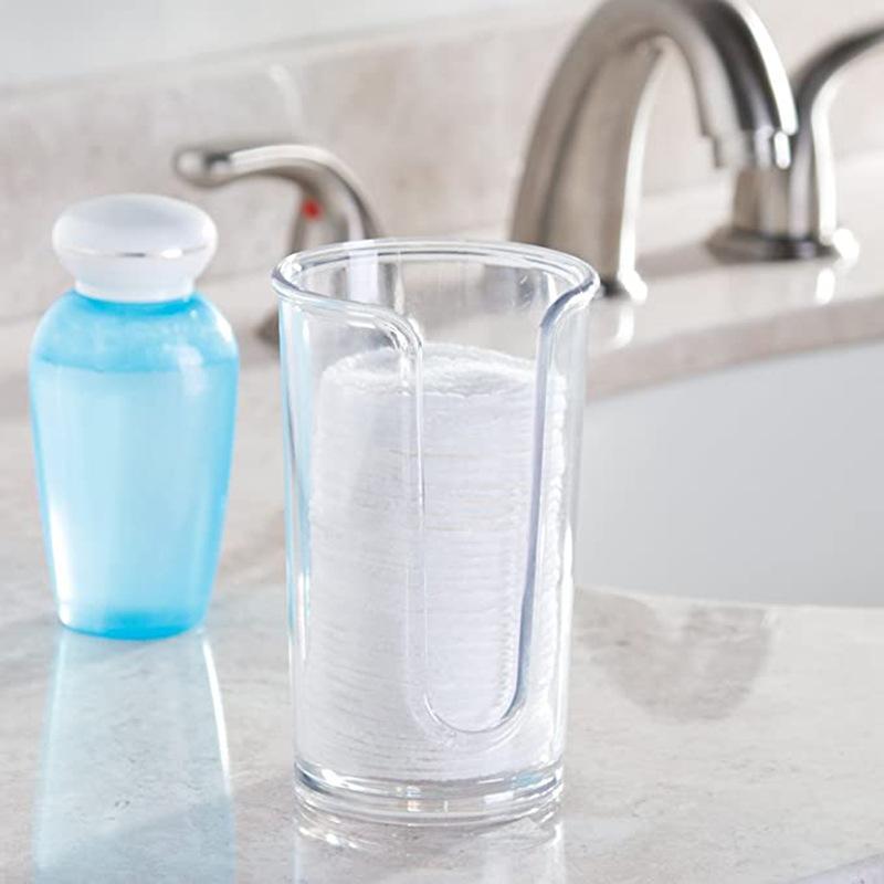 Hộp đựng cốc dùng một lần - cốc giấy thiết thực Hộp đựng nước và nước súc miệng - hộp đựng cốc giấy để vệ sinh răng miệng tối ưu - trong suốt