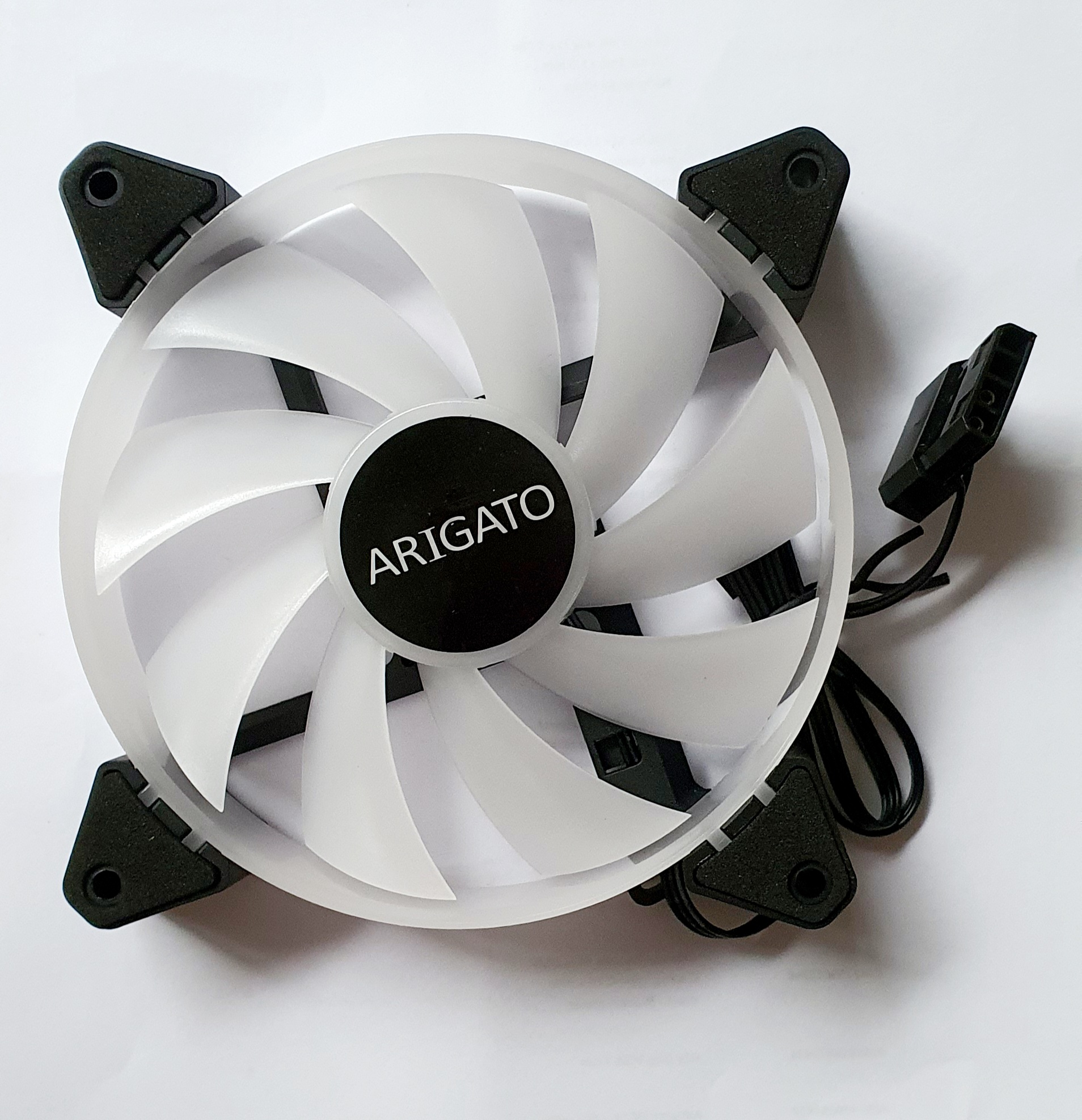 Quạt Tản Nhiệt Fan Case Led 12cm - Arigato AR101B - Hàng nhập khẩu