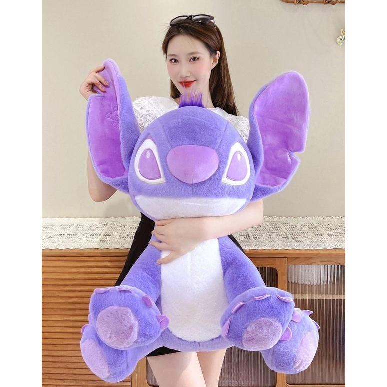 Gấu bông Stitch tím mộng mơ Stick tím hot hit size 35-100cm siêu bự