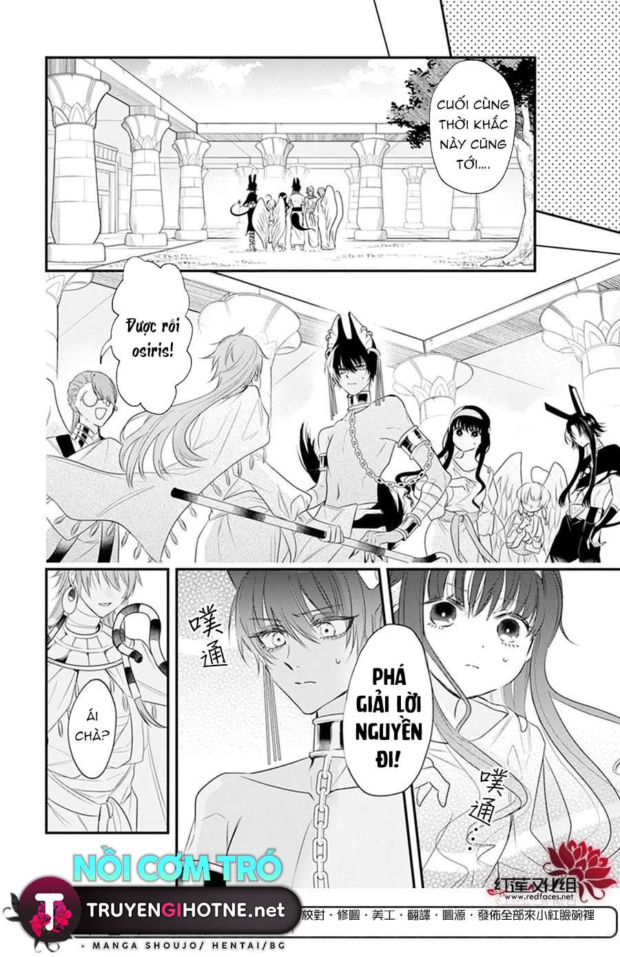merritt và vị thần ai cập rảnh rỗi chapter 9.2 14