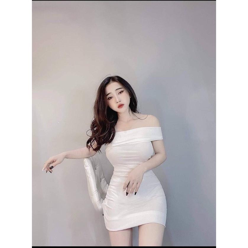 Đầm Body Cúp Ngực Siêu Xinh Mặc Được 2 Kiểu