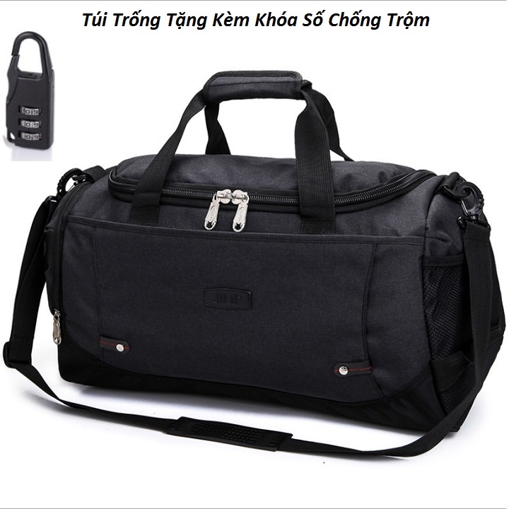 Túi Trống Du Lịch SPORT Tặng Kèm Khóa Số Chống Trộm size 51cm