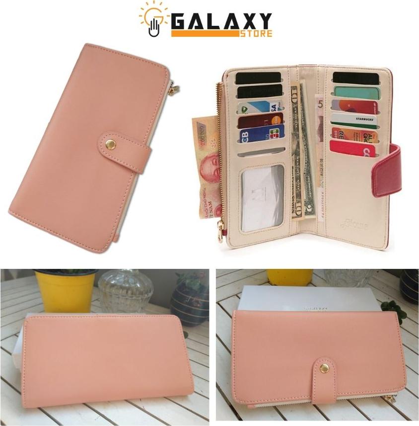 Ví Bóp Nữ Dài Đẹp Dự Tiệc Galaxy Store GVNUB0102 - Hàng Chính Hãng