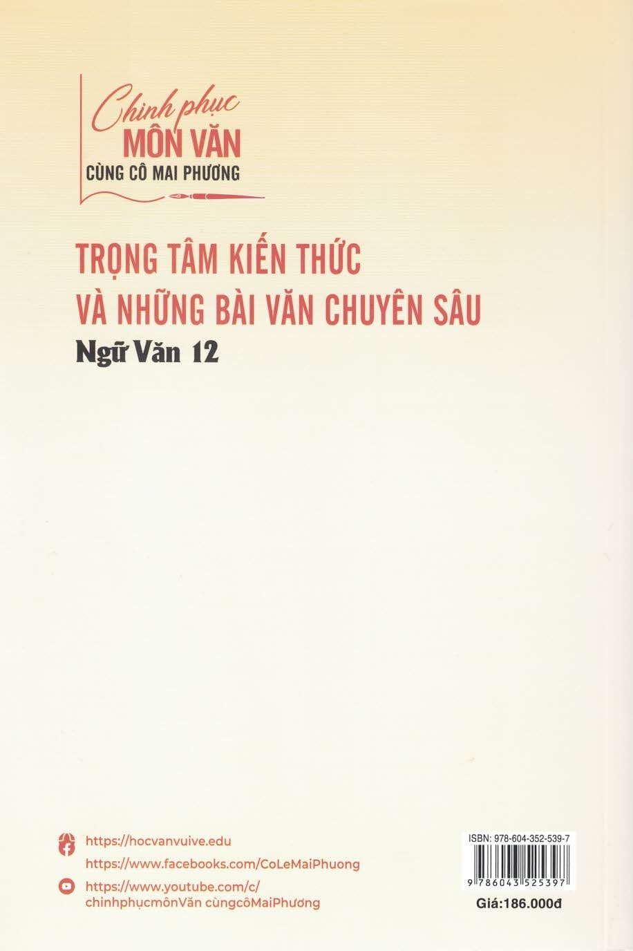 Trọng Tâm Kiến Thức Và Những Bài Văn Chuyên Sâu Ngữ Văn 12