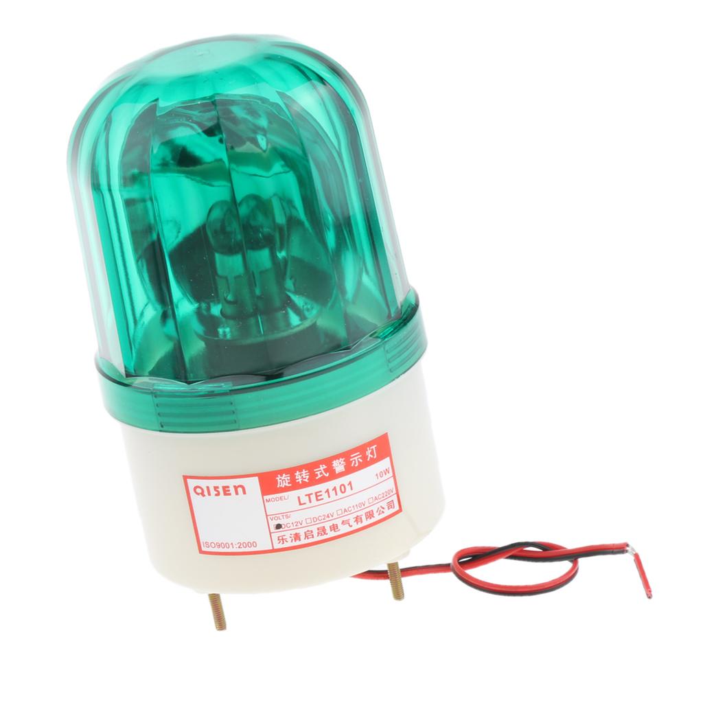 Đèn LED Cảnh Báo Xoay Tròn 24 V Đèn Tín Hiệu Tròn Đèn Hiệu Beacon Đèn Xanh