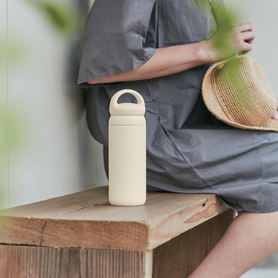 Bình Giữ Nhiệt KINTO Day Off Tumbler 500ml - Màu Trắng