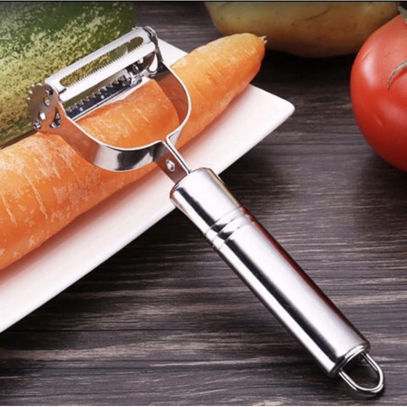 Nạo củ quả inox đa năng 2 in 1 chống han gỉ siêu rẻ