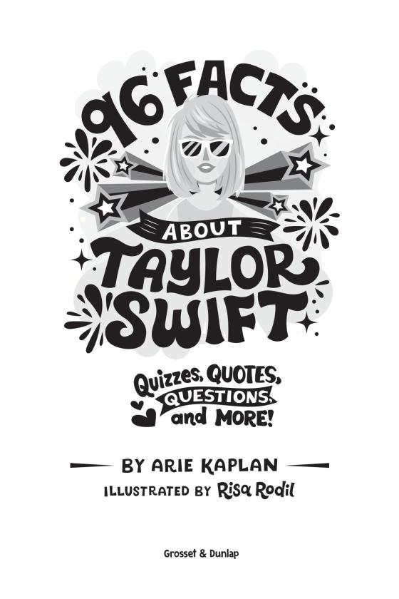 Sách ngoại văn: 96 Facts About Taylor Swift