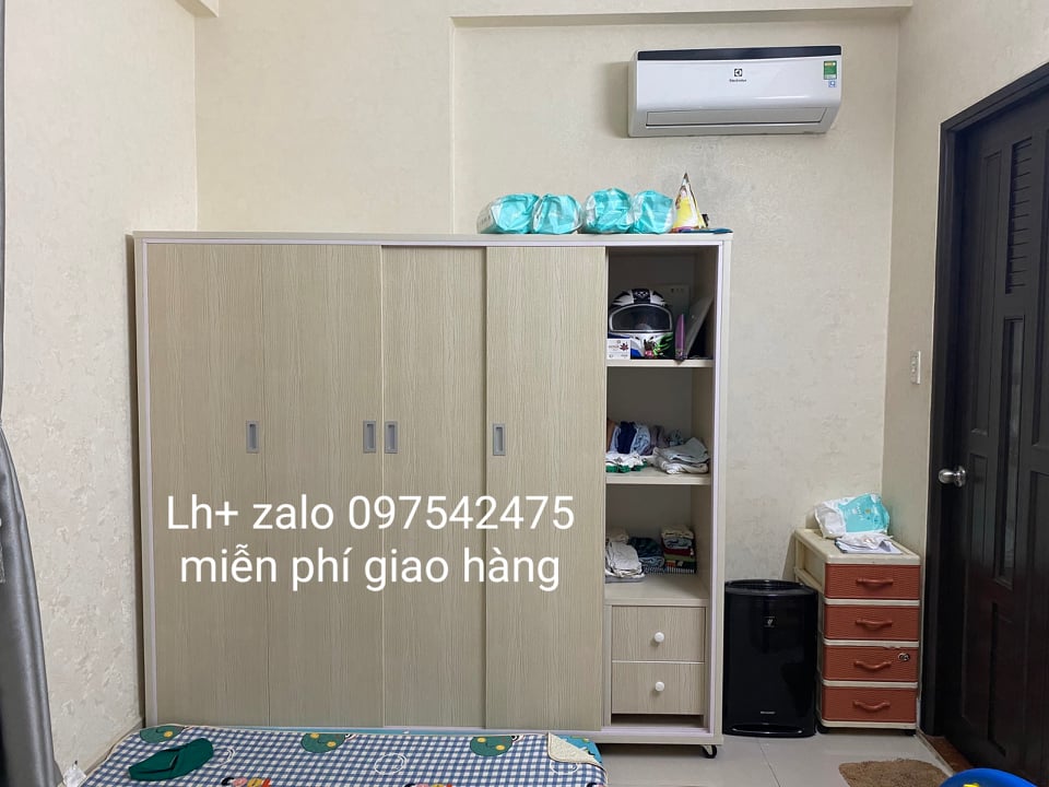 Tủ nhựa đài loan 5 cánh lùa