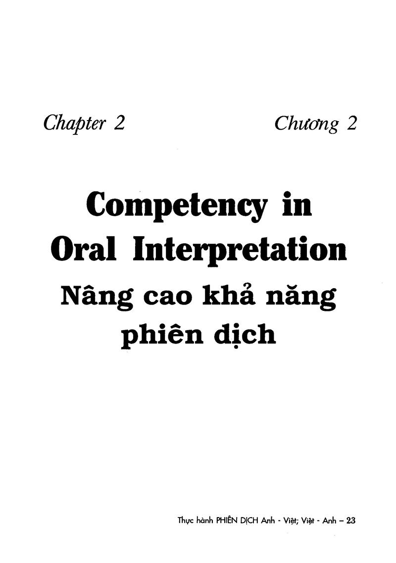 Thực Hành Phiên Dịch Anh Việt - Việt Anh