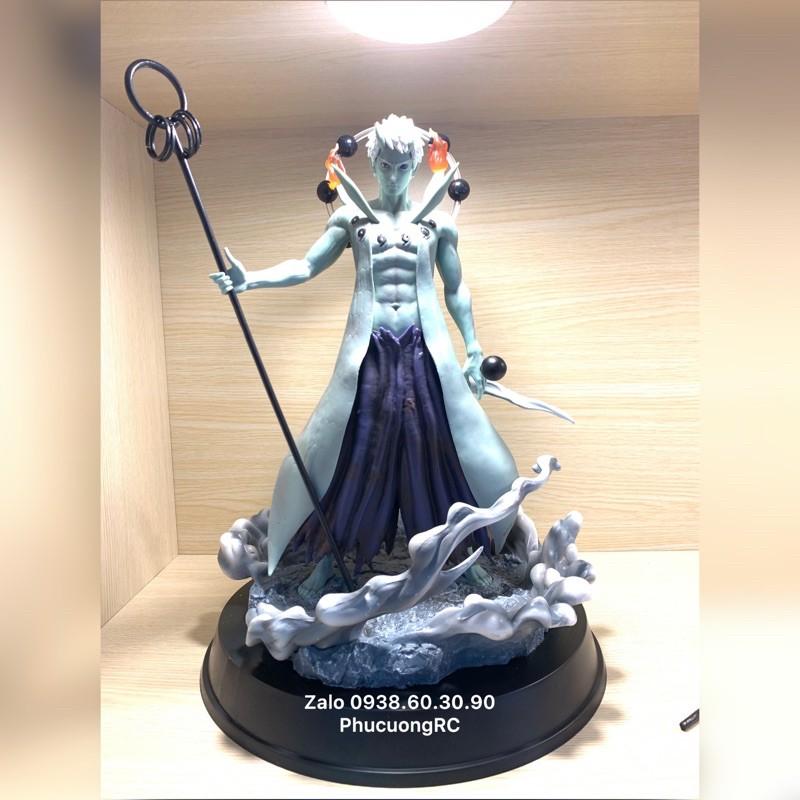 Mô hình Naruto Six Paths Uchiha Obito Lục đạo mặt obito rất nét và đẹp cao 44Cm