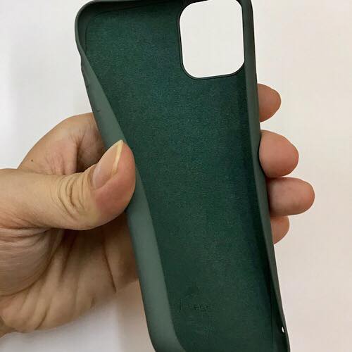 Ốp lưng cho iPhone 11 hiệu j-CASE Microfiber Silicone siêu mịn - Hàng nhập khẩu