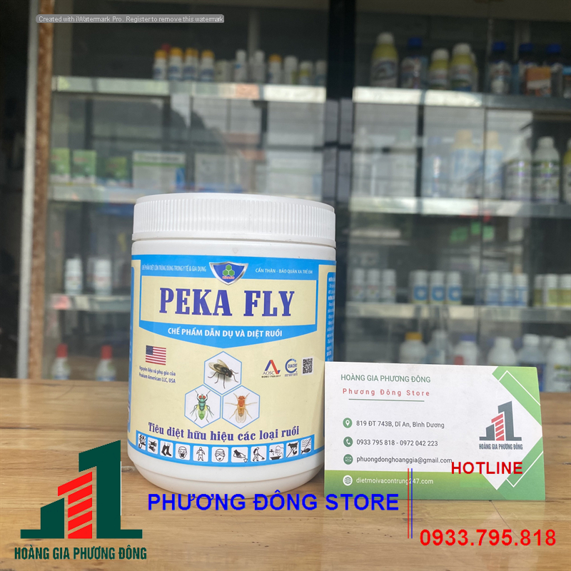 Thuốc diệt ruồi dạng bả PEKA FLY _300g