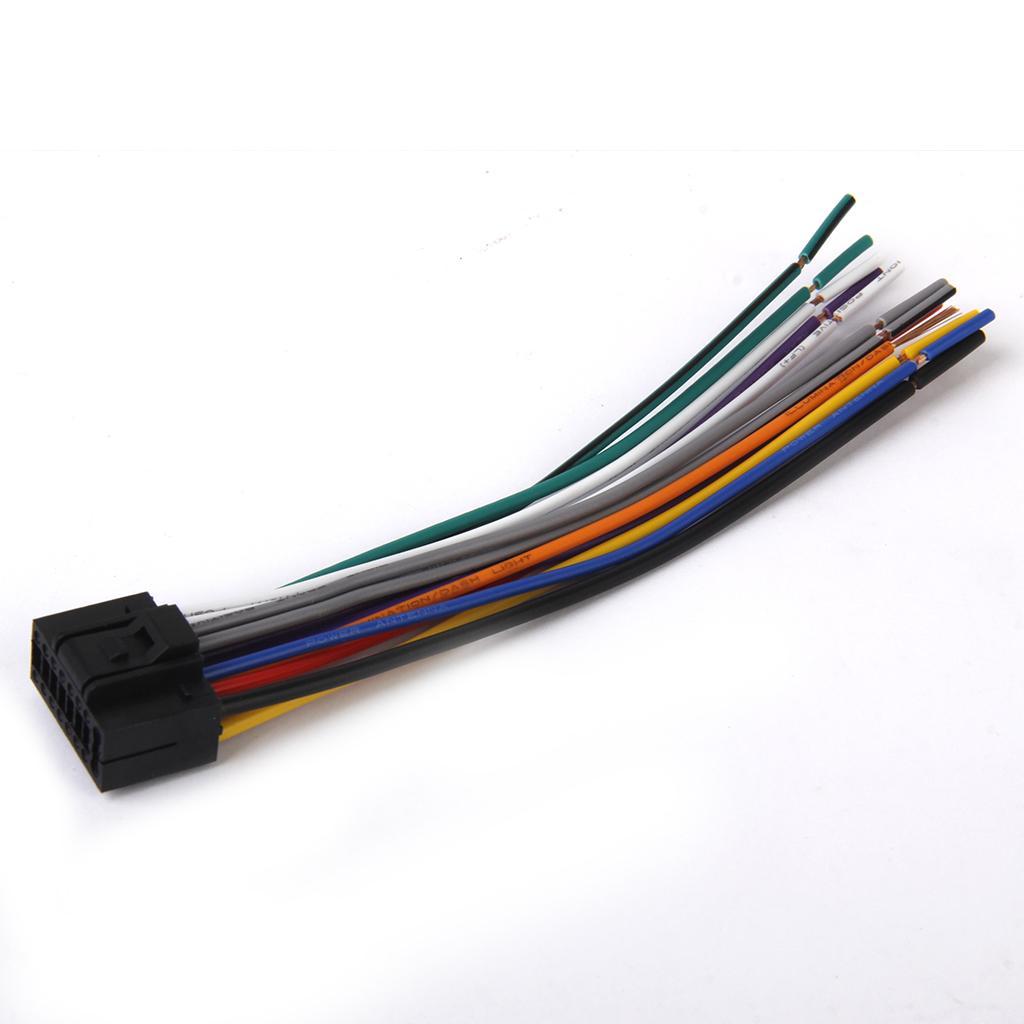 Kenwood CD Player Radio Stereo Install Car Wiring Harness Cable Plug