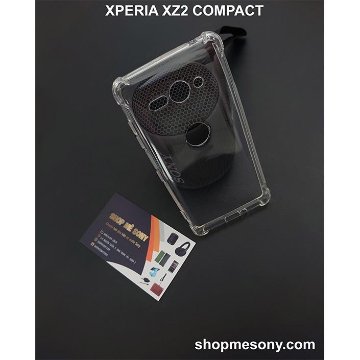 Ốp lưng trong suốt 4 góc chống sốc cao cấp cho Sony Xperia XZ2 Compact