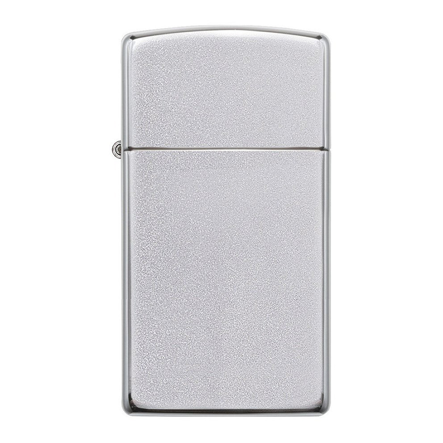 Bật Lửa Zippo 1605 Slim Satin Chrome