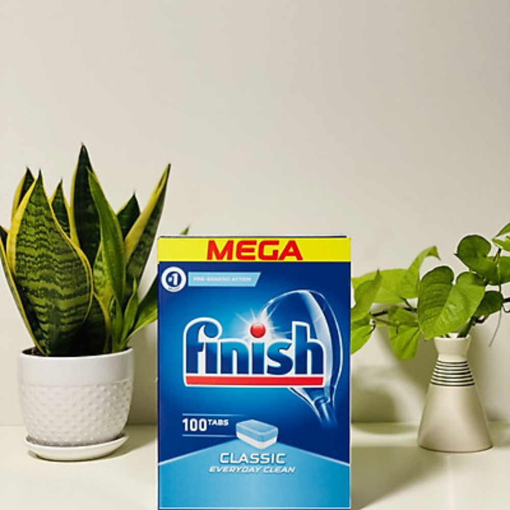 Viên rửa bát tổng hợp FINISH 100 viên hương chanh