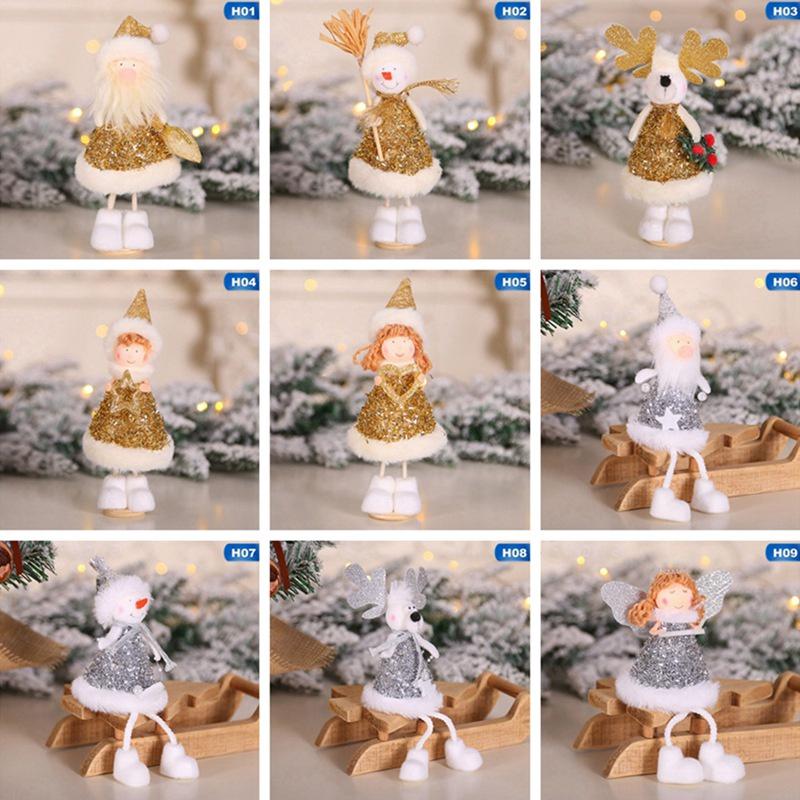 Tmdbyx Búp bê thiên thần dễ thương trang trí cây thông Giáng sinh/năm mới nhất