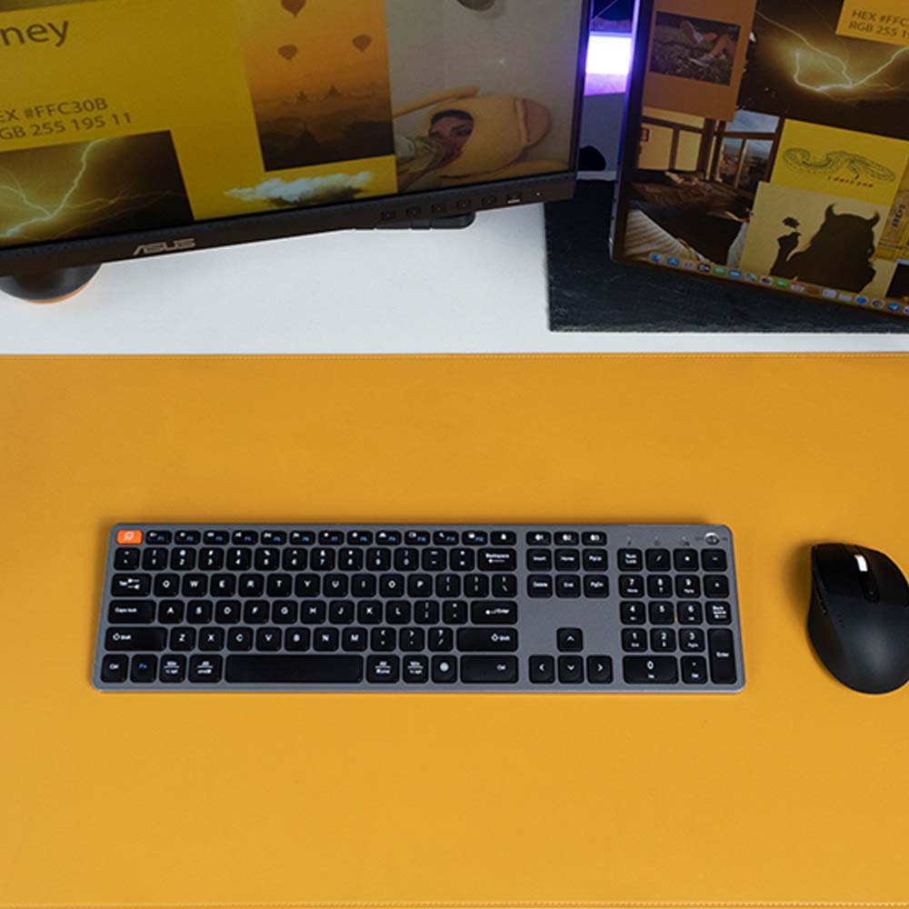 Bàn phím không dây Bluetooth HyperWork KB2 -Hàng chính hãng