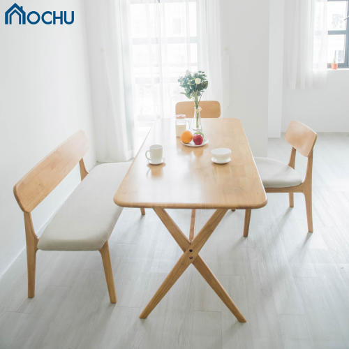 Bộ Bàn Ăn Gỗ OCHU Combo Gather Table - Natural