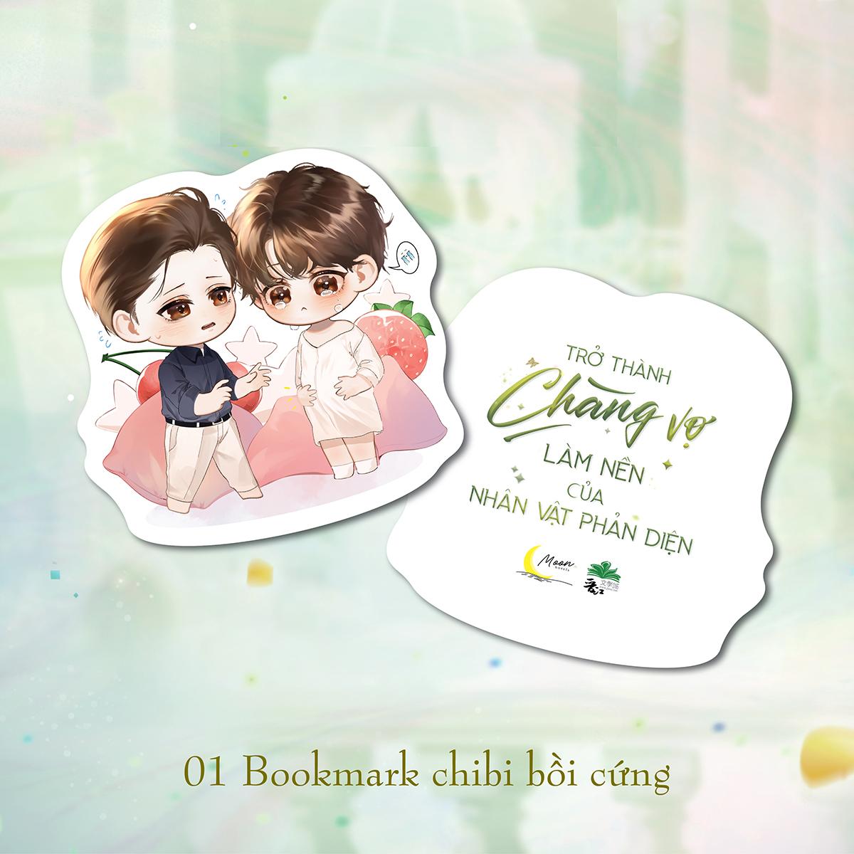 Sách - Trở Thành Chàng Vợ Làm Nền Của Nhân Vật Phản Diện - Tập 2 - Bản Đặc Biệt - Tặng Kèm Bookmark + Postcard + Clearfile + Móc Khóa Hai Mảnh