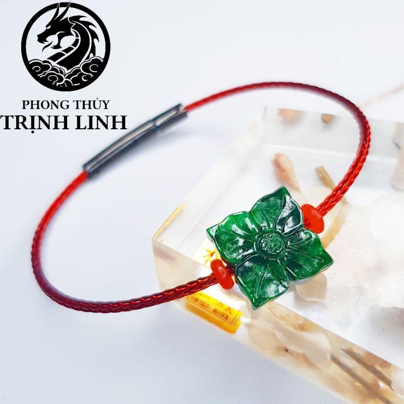 VÒNG TAY HOA SEN 4 CÁNH TÀI LỘC - BÌNH AN DÂY THÉP CAO CẤP