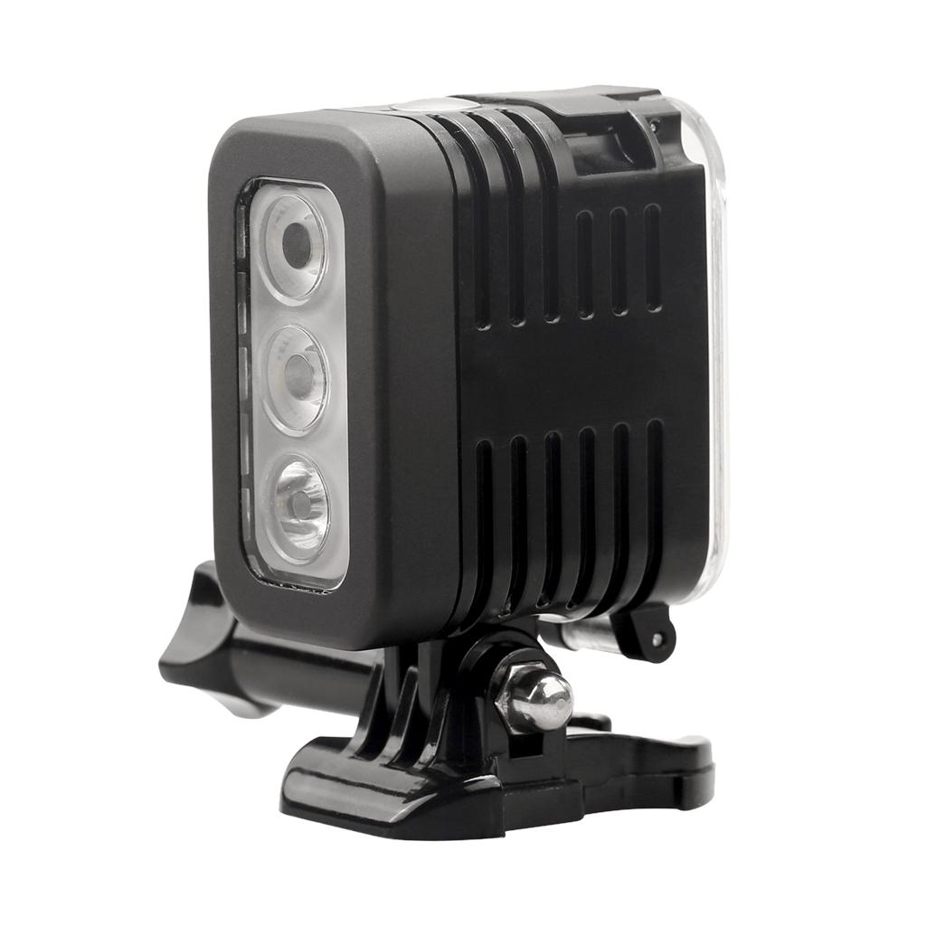 30m Waterproof Diving LED Flash Fill Light Spot Lamp for GoPro/Sicam/XiaoYi