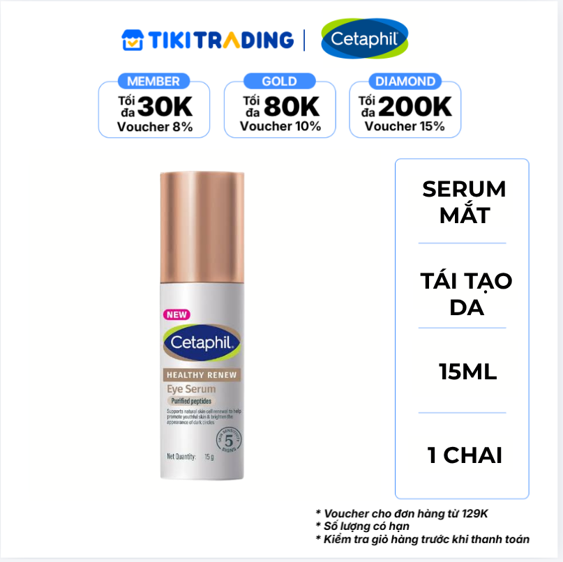 Serum Dưỡng Mắt Tái Tạo Da Cetaphil Healthy Renew 15ML