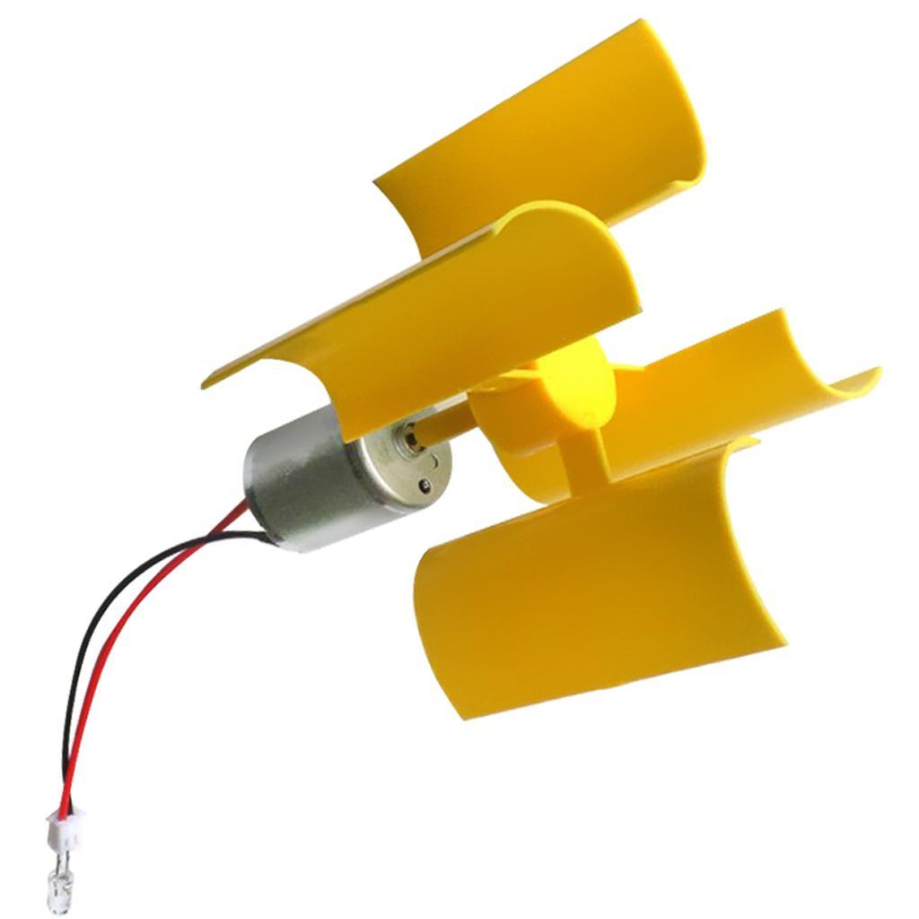 4-11pack Mini Wind Generator Wind Turbine Model Set Kits Teaching Tool