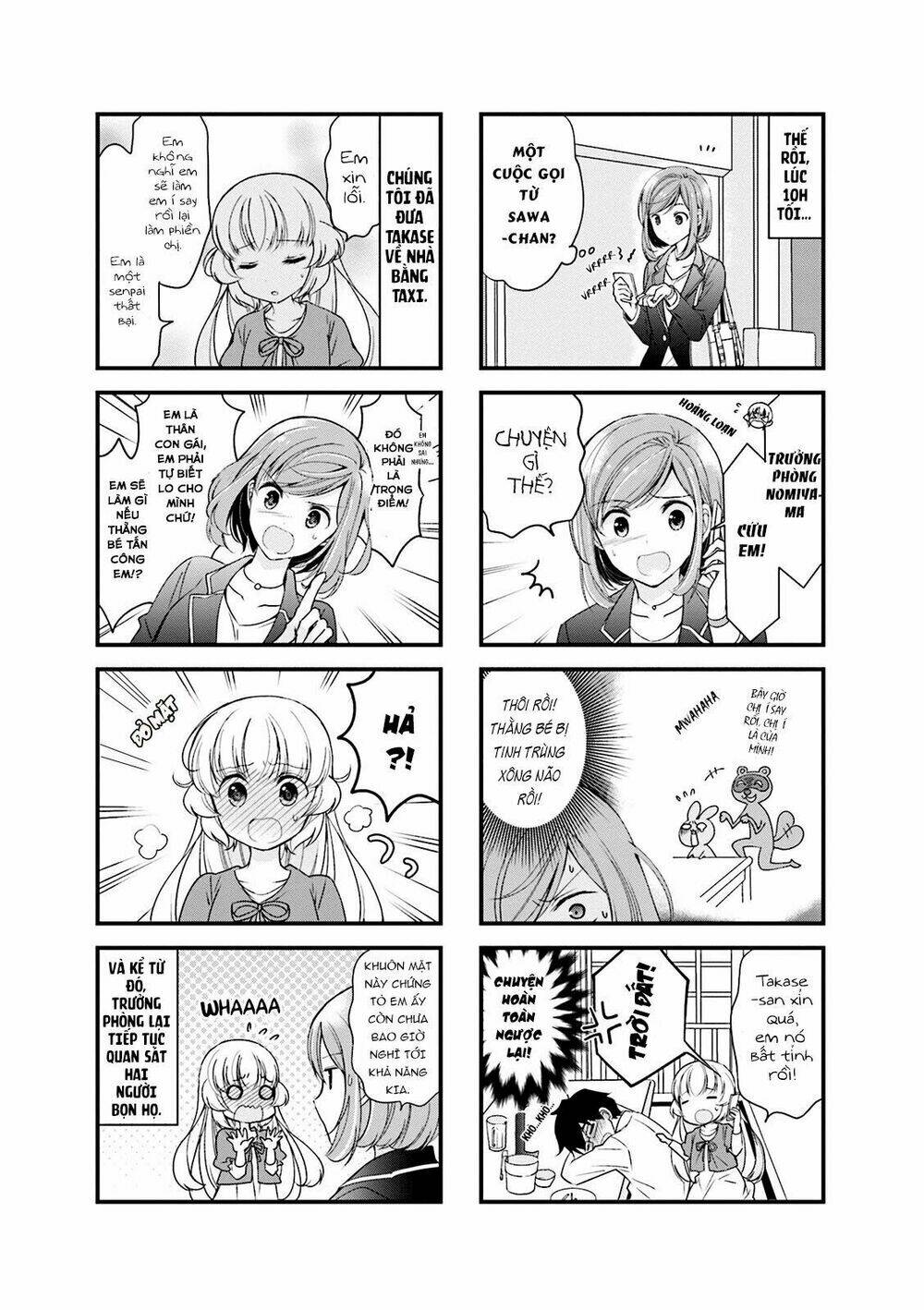 senpai nhỏ nhắn của tôi rất dễ thương chapter 11 7