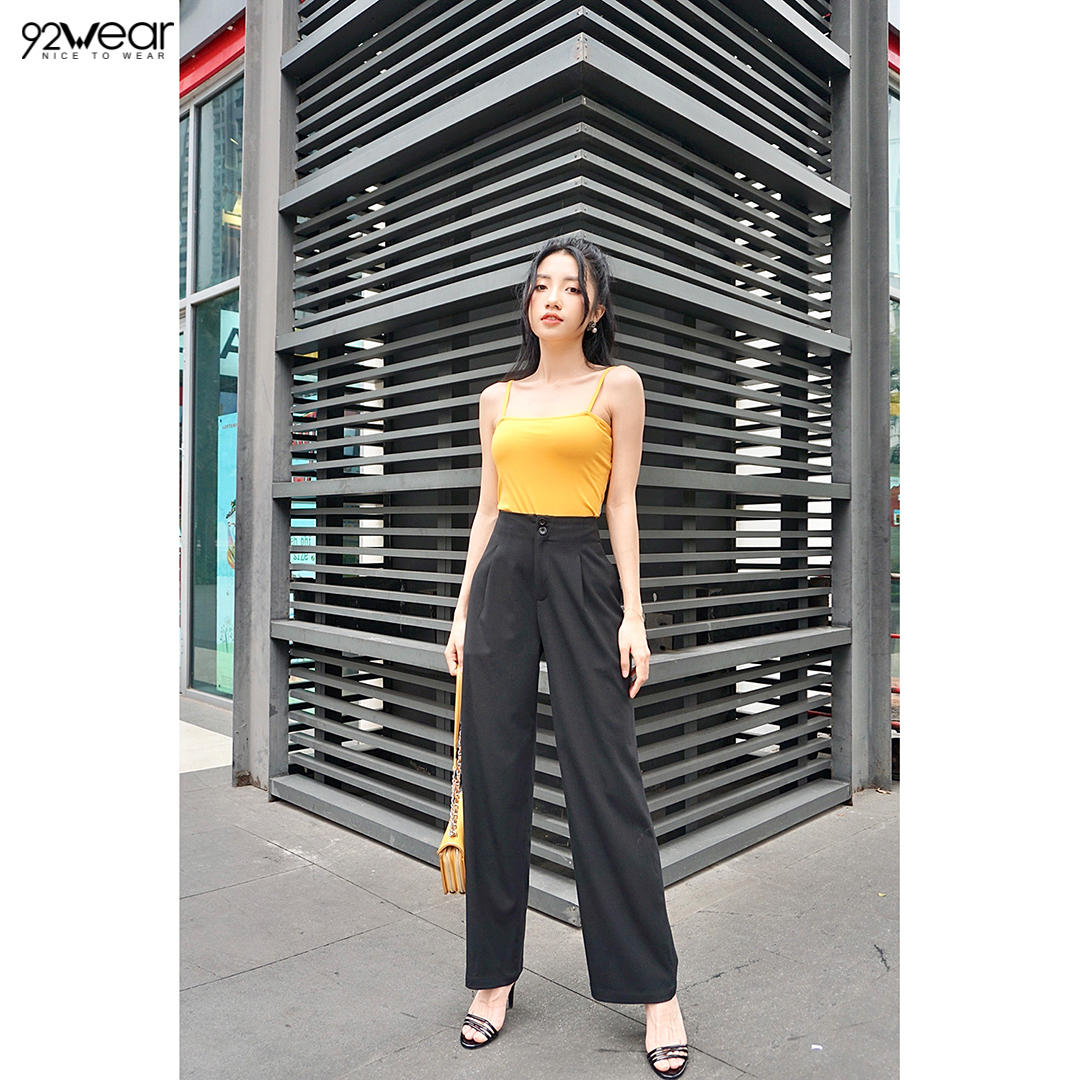 Áo thun 2 dây croptop 92WEAR ATW0828