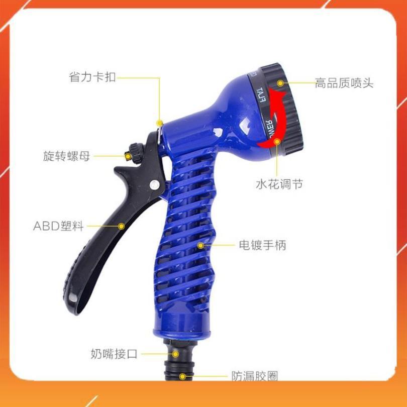 Bộ vòi tưới cây,rửa xe tăng áp lực nước 7-10m 206843