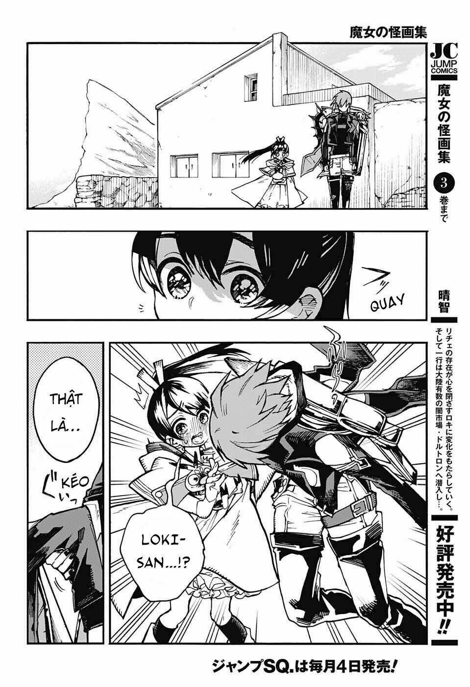 những bức họa quái dị của phù thủy chapter 15 8