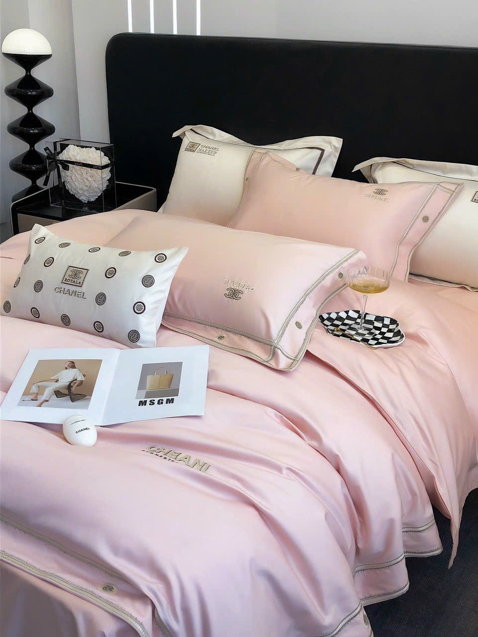 Bộ Chăn Ga Gối Cao Cấp Tencel Freemonde Hin Home Bedding Bộ Drap Giường
