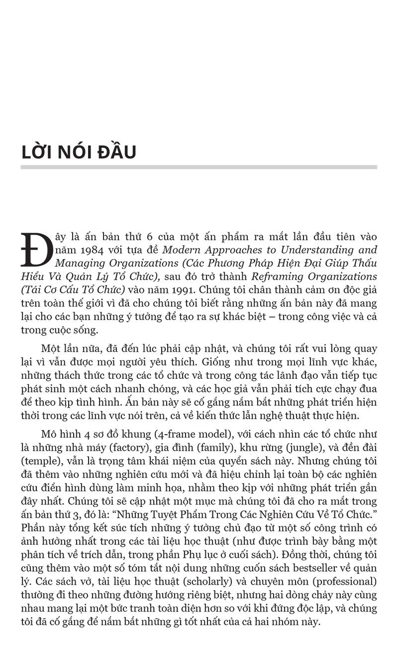 Tái Cơ Cấu Tổ Chức - Bìa Cứng (Tái Bản)