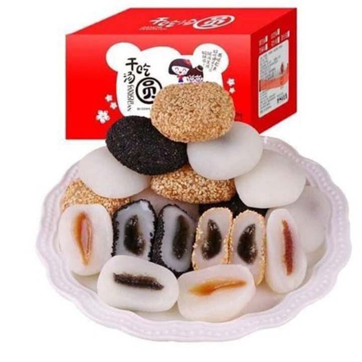 2KG Bánh Mochi Tròn Đài Loan Dẻo Vừng